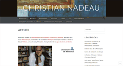 Desktop Screenshot of christian-nadeau.com